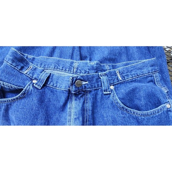 Womens Size 14/34 Jeans Lee 90s Buckle Back Wide Leg - Picture 10 of 10
